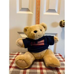 VTG - 1996 Ralph Lauren Polo Teddy Bear Knit Sweater Jointed Legs 15"